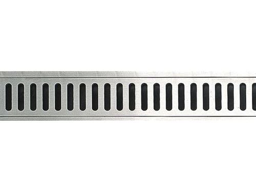 Unidrain Column ClassicLine rist - børstet rf stål 1602 1200mm