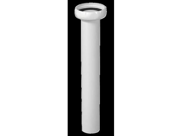PURUS teleskoprör i vit PP-plast 32 mm x 1 1/4" längd 200 mm