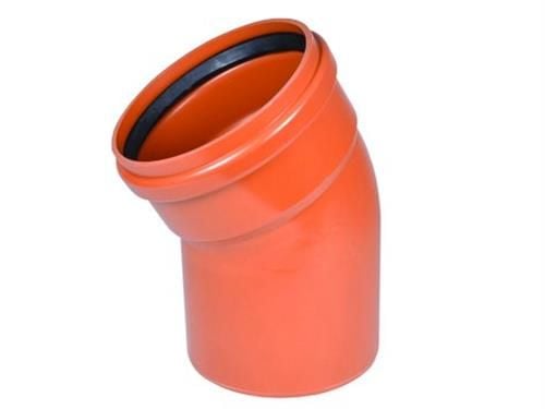 Wavin 250 mm 30 gr. PVC viemärin taivutusputki