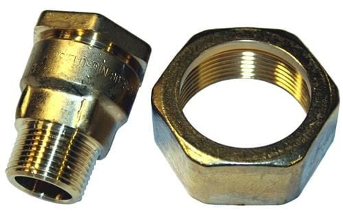 RAUFOSS WATER & GAS ISIFLO MURGENNEMFØRING MED NIPPEL 32x3/4"