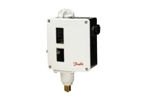 Danfoss RT200 tryckvakt, 0,20-6,00 bar, manuell max, G, 3/8", IP54