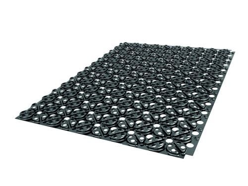 Roth Clima Comfort systemplade system med lav byggehøjde. Systemplade med lim på undersiden 1 pakke indeholder 7,84m2 = 10 plader