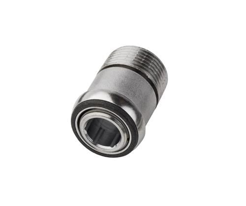 ROTH Indstillelig radiatornippel 1/2". Teleskop funktion til eksisternede radiatorinstallationer
