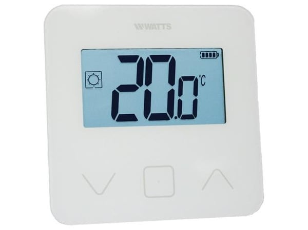 Rumtermostat Vision hvid m/LCD display