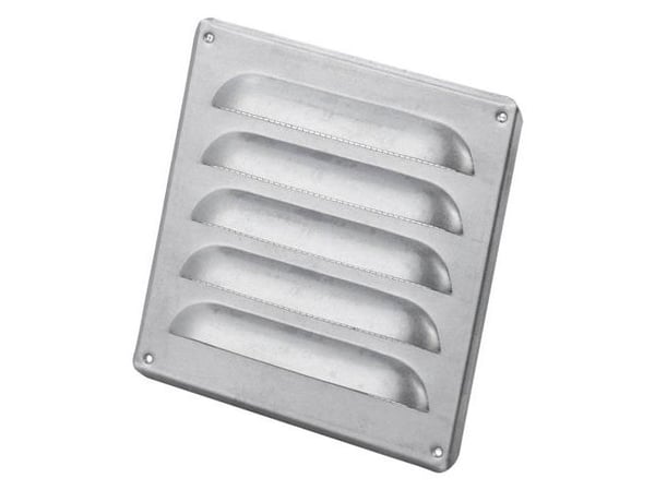 Duka jalousirist type 152.2 - Varmgalvaniseret, Alu, 175X175 mm