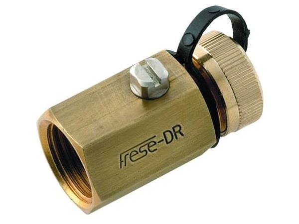 FRESE Bundkran DN15 muff/nippel med slutmuff och kula