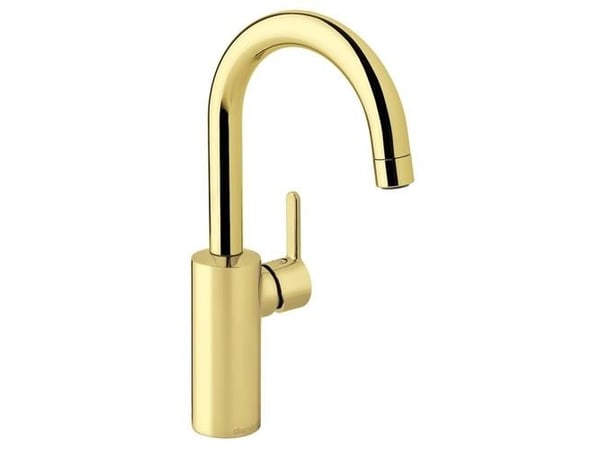 Damixa Silhouet håndvask høj tud poleret messing