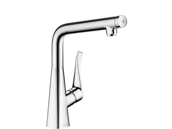 HansGrohe Metris Select keittiöhana, jossa on valintapainike