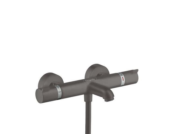 hansGrohe Ecostat Comfort kar/brusetermostat, børstet sort krom hansGrohe Ecostat Comfort kar/brusetermostat, børstet sort krom