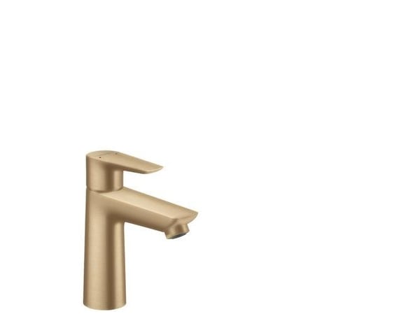 HG Talis E 110 HV-armatur - med løft-op bundventil, Børstet bronze