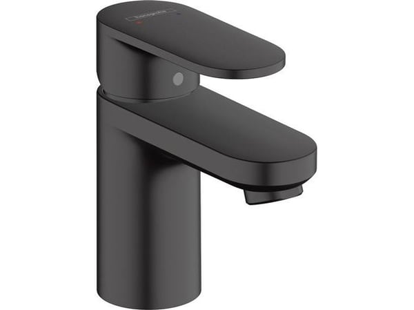 hansGrohe Vernis Blend 1-grebs håndvaskarmatur 70, med løft-op bundventil, mat sort