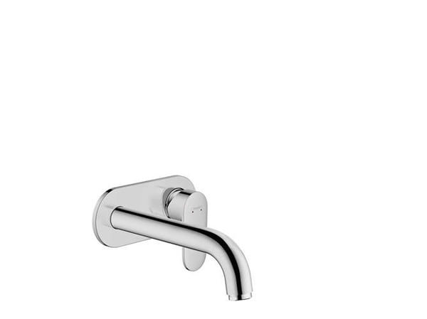 hansGrohe Vernis Blend 1-grebs håndvaskarmatur til 2-huls indbygning i væg, med 20,5 cm tud, krom