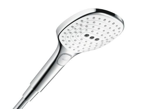 hansGrohe Raindance Select E 120 3jet håndbruser hvid/krom
