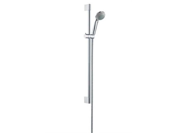 HANSGrohe Crometta 85 brusesæt med 650 mm brusestang, håndbruser med 1 strålefunktion samt bruseslange på 1,6 meter