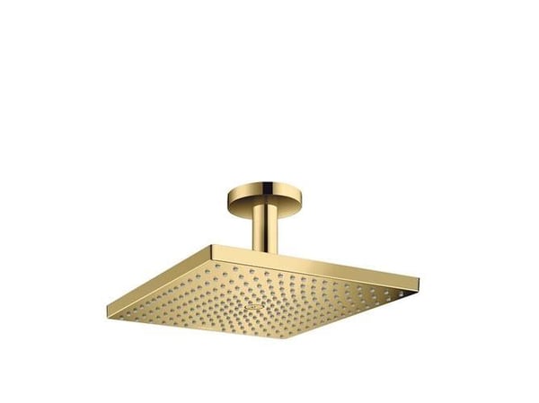 Huvuddusch RD E t/loft 300 polerad guldfinish