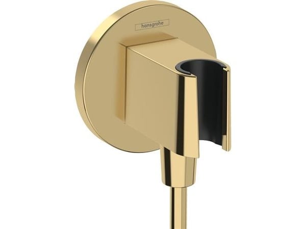 Slangeudtag FixFit S m/holder, pol. guld
