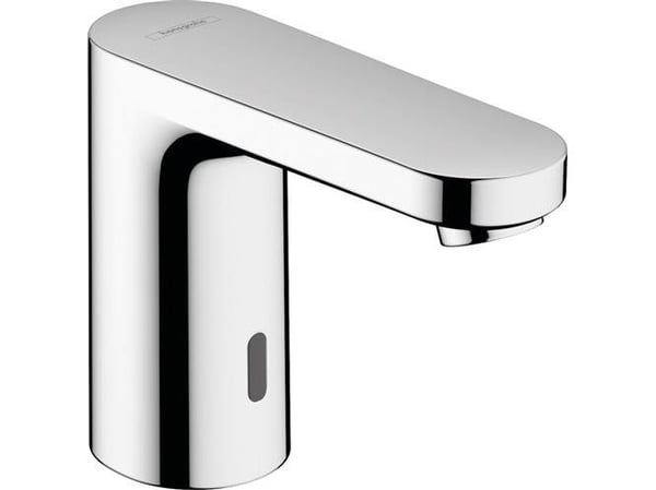 HansGrohe Vernis Blend 6V elektronisk håndvaskarmatur uden bundventil - forhåndsjusterbar temperatur