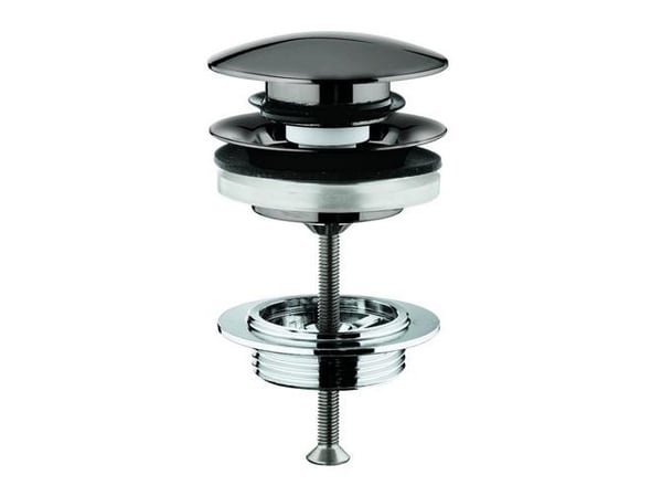 Grohe Push up bundventil - Hard Graphite afløbsganiture 65807A00