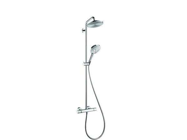 HG Raind.Select Showerpipe 240 - hovedbr.240mm Selecthåndb120.3jet.QuickClean. HG nr. 27115