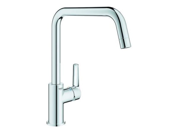GROHE QuickFix Start, Standard, Kromfarget, Joystick/Styrepinne, Single/enkelt, 3/8", Keramisk