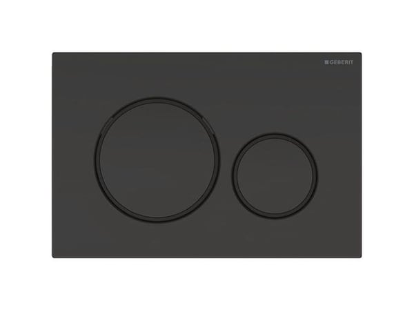 Geberit Sigma20 betjen flush plade - 246x164x12mm dybsort RAL 95
