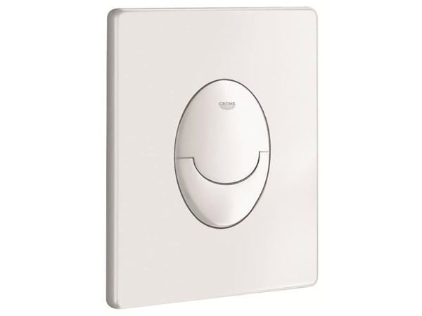 GROHE Skate Air, Flush plate, Hvit, Akrylonitril-butadien-styren (ABS)