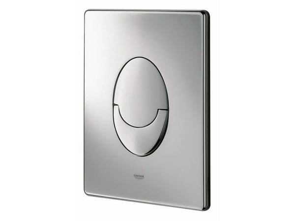 GROHE Skate Air, Flush plate, Krom, Akrylonitril-butadien-styren (ABS)