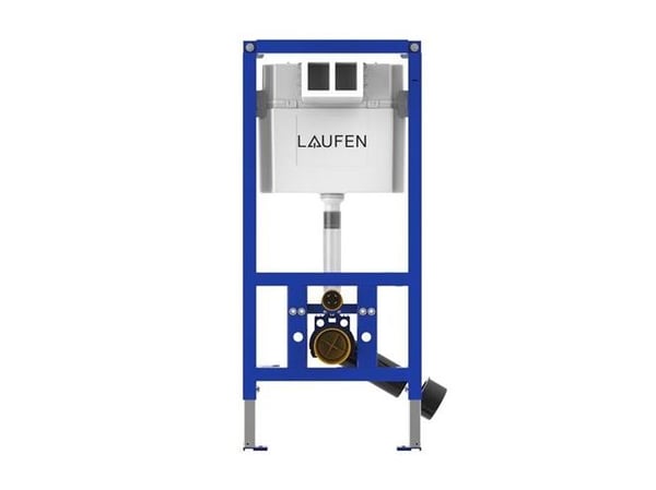Laufen LIS inbyggnadscistern 112 cm - framstyrd - inkl. väggbeslag och tillbehör