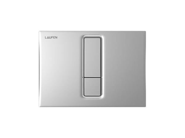 Laufen LIS AW101 betjeningsplade med duoskyl krom