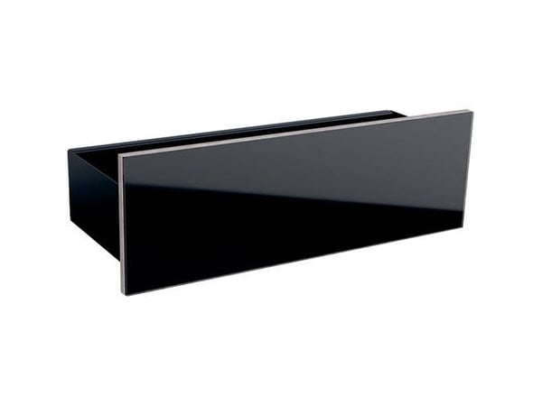 acanto hylde 45cm. mat/sort, blank/sort