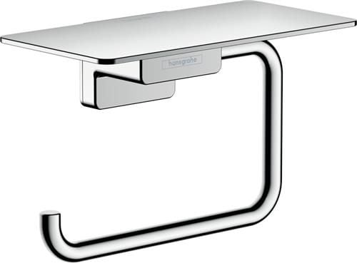 hansGrohe AddStoris papirholder med hylde krom