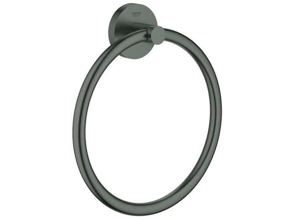 Grohe Essentials handduksring - borstad hård grafit