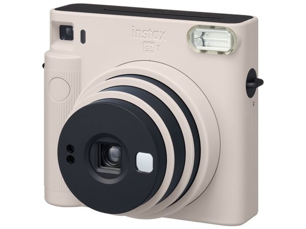 Fujifilm Instax SQUARE SQ1 - Instant camera - objektiv: 65.75 mm - instax SQUARE kritvit