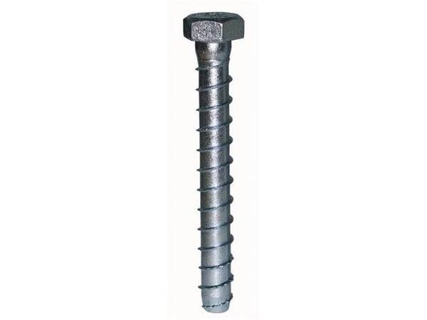 Betonbolt 16x80 sekskanthoved 25stk