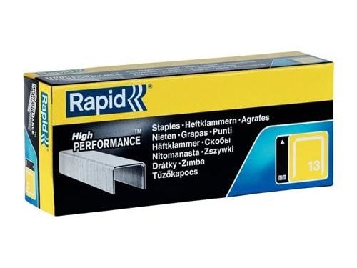 Rapid - Stifter - No. 13 - 6 mm - galvanisert stål - pakke av 5000 - for PRO R23E