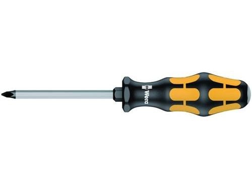 Wera 918 05017052001 Verksted Phillips skrutrekker PZ 2 Bladlengde: 100 mm DIN ISO 8764-PZ, DIN 5262