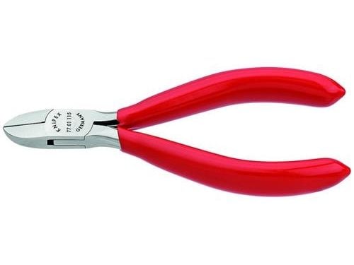 Knipex 77 01 115, Diagonal tang, 1,1 cm, 1,3 cm, 7 mm, 1,6 mm, Stål