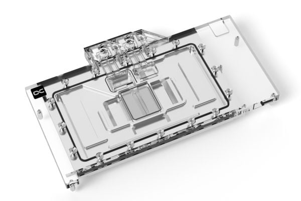 Alphacool GPX-N, Vannblokk + Bakplate, Akryl, Aluminium, Kopper, Sort, 3-Pin JST, 1/4", CE, FC, RoHS