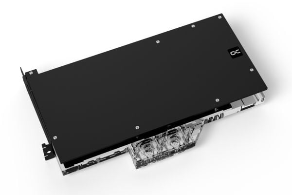 Alphacool GPX-N, Vannblokk + Bakplate, Akryl, Aluminium, Kopper, Sort, 3-Pin JST, 1/4", CE, FC, RoHS