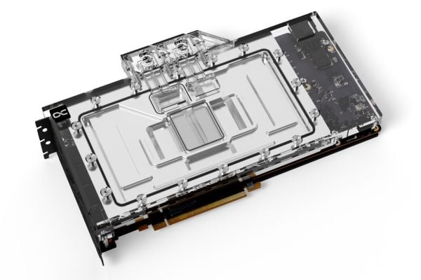 Alphacool GPX-N, Vannblokk + Bakplate, Akryl, Aluminium, Kopper, Sort, 3-Pin JST, 1/4", CE, FC, RoHS
