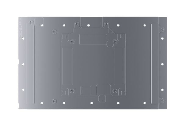 Alphacool GPX-N, Vannblokk + Bakplate, Akryl, Aluminium, Kopper, Sort, 3-Pin JST, 1/4", CE, FC, RoHS