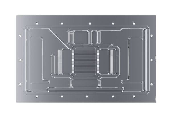Alphacool GPX-N, Vannblokk + Bakplate, Akryl, Aluminium, Kopper, Sort, 3-Pin JST, 1/4", CE, FC, RoHS