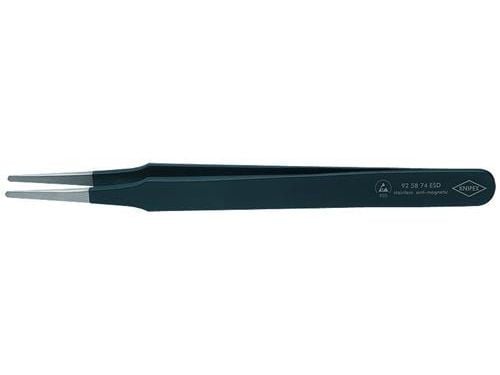 Knipex 92 58 74 ESD, Kromnickelstål, Svart, Grön, Platt, Rak, 19 g, 120 mm