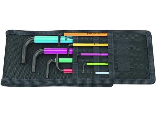 Wera 05022639001, L-formet hex-nøkkelsett, Imperisk, 9 stykker, 255 mm, 110 mm, 40 mm