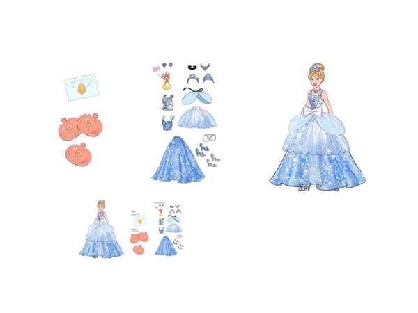 Disney Princess Fashion Reveal Cinderella