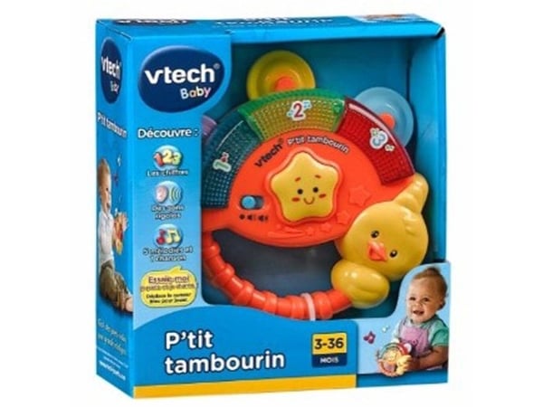 Vtech Shaking Sounds Tambourine DK & NO