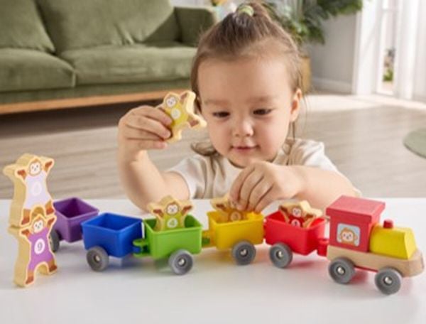 Hape Monkey Number Train