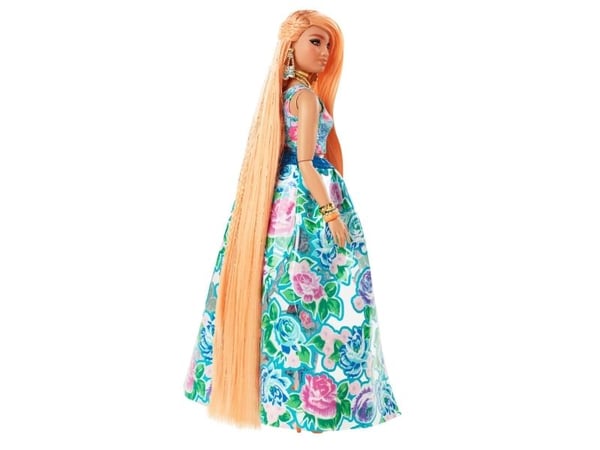 Mattel Barbie Extra Fancy dukke i blå blomsterkjole