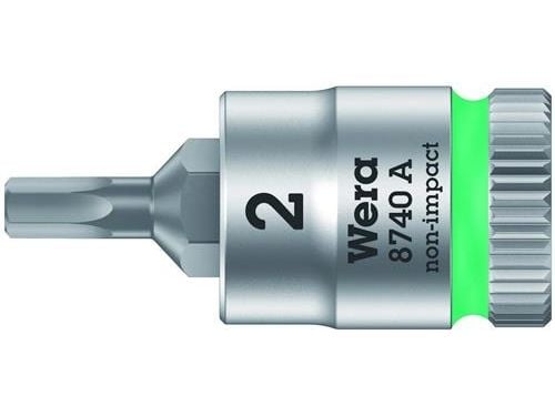 Wera 8740 A 05003330001 Umbraconøkkelbitsinnsats 2 mm 1/4 (6,3 mm)