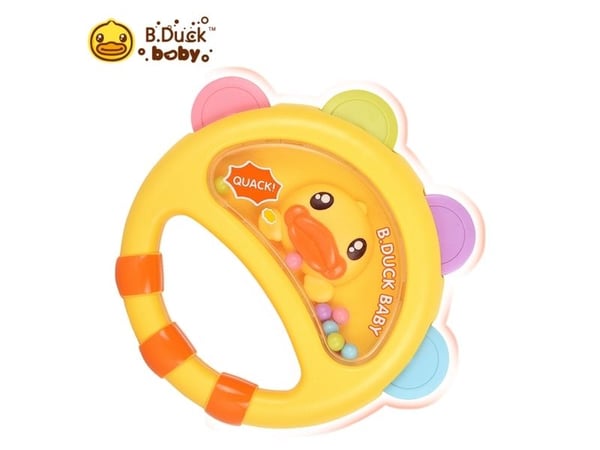 B.Duck Colorful Rattles Hand Bell